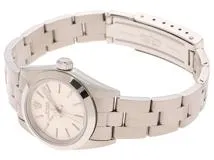 ROLEX ロレックス オイスターパーペチュアル 76080 シルバー文字