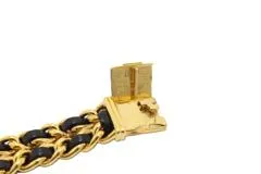 CHANEL シャネル プルミエールL H0001 GP/レザー クォーツ【460】2148103730580