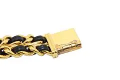 CHANEL シャネル プルミエールL H0001 GP/レザー クォーツ【460】2148103730580