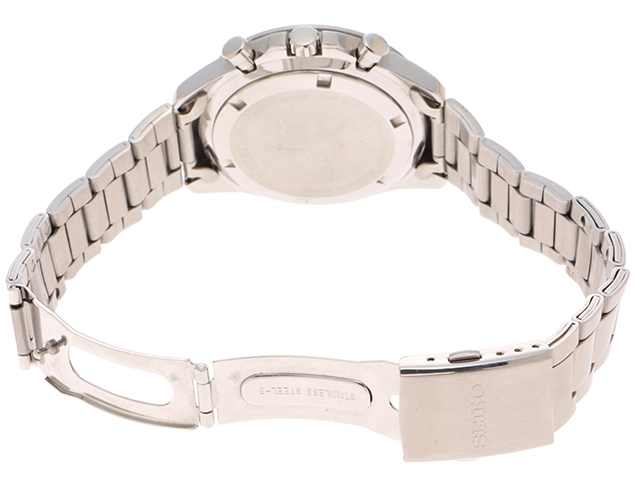 SEIKO セイコー500 TYPE エヴァウォッチ 500系新幹線25周年 8T63-01P0 パープル 初号機 メンズ クオーツ (2148103730894)【200】