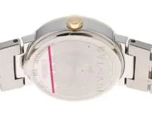 BVLGARI ブルガリ ブルガリブルガリ BB23SGD YG/SS イエローゴールド/ステンレススチール ブラック文字盤 ロゴ無し クォーツ 【460】2148103731013