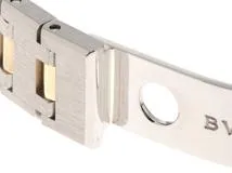 BVLGARI ブルガリ ブルガリブルガリ BB23SGD YG/SS イエローゴールド/ステンレススチール ブラック文字盤 ロゴ無し クォーツ 【460】2148103731013