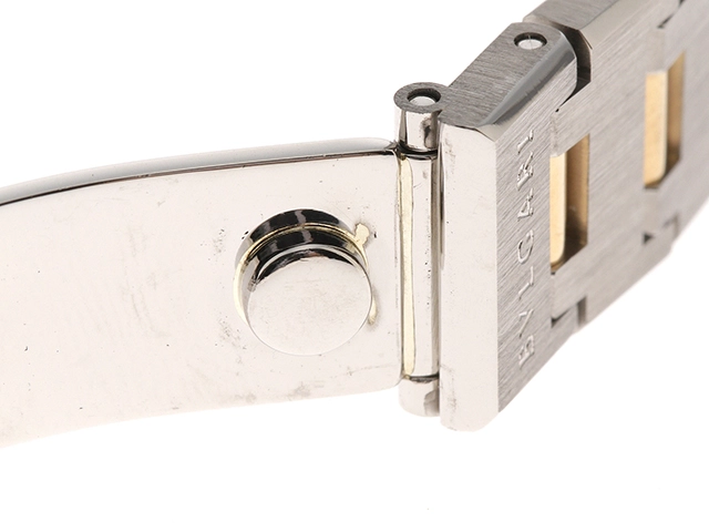 BVLGARI ブルガリ ブルガリブルガリ BB23SGD YG/SS イエローゴールド/ステンレススチール ブラック文字盤 ロゴ無し クォーツ 【460】2148103731013