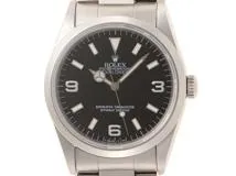 Ｔ番1997年並行品 ROLEX ロレックス 腕時計 エクスプローラーI 36ｍｍ 14270 ステンレス トリチウム ブラック文字盤 自動巻き【471】