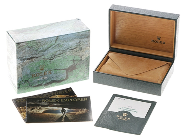 T番1997年並行品 ROLEX ロレックス 腕時計 エクスプローラーI 36mm 14270 ステンレス トリチウム ブラック文字盤 自動巻き【471】