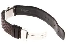 CHANEL シャネル マトラッセ H0116 ブラック文字盤 ステンレス