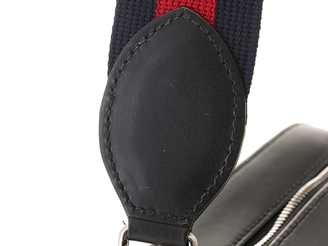 Gucci　グッチ　GGスプリーム　ショルダーバッグ　574886　ブラック　PVC/レザー【430】2148103731211