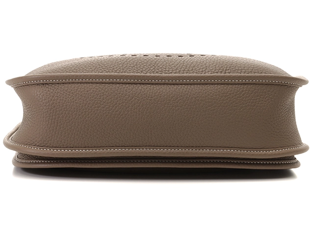 HERMES　エルメス　エヴリンⅢPM　エトゥープ　シルバー金具　C刻印　【432】2148103731235