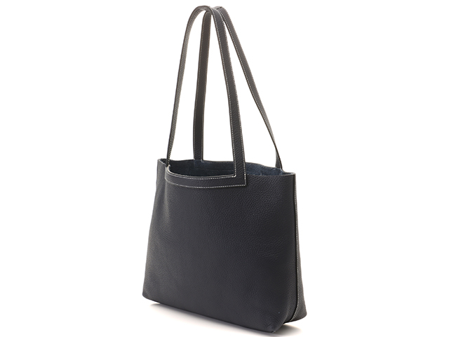 HERMES エルメス カバセリエ31 ブルーニュイ トリヨンクレマンス U刻印