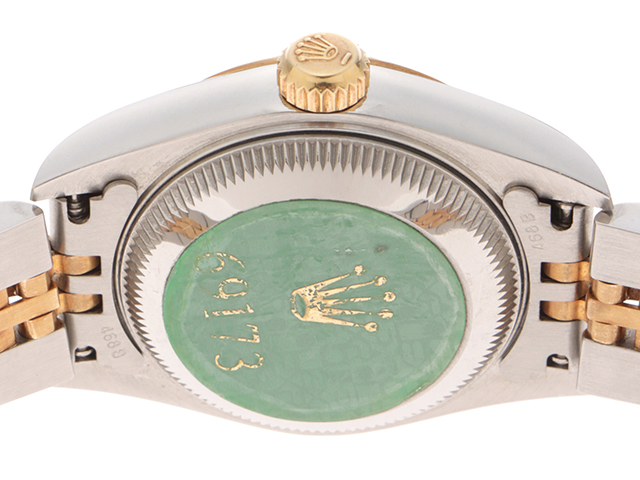 U番 ROLEX ロレックス デイトジャスト 新10PD 69173G シャンパン