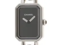 ✨✨CHANEL✨シャネル✨プルミエール✨シルバー✨ブラック文字盤✨腕時計✨ CHANEL シャネル 腕時計 2018年正規品 プルミエール H3248 ステンレス
