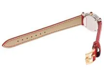 chopard　ショパール　ハッピースポーツ　ムーンスター　27/82146-21　クオーツ　ダイヤモンド　ステンレス・イエローゴールド　ルビー　【432】