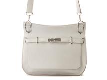 Hermès　エルメス　ジプシエール28　パールグレー　シルバー金具　□R刻印　2014年頃製造　【433】2143300225334