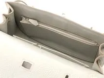 Hermès　エルメス　ジプシエール28　パールグレー　シルバー金具　□R刻印　2014年頃製造　【433】2143300225334