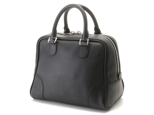 LOEWE　ロエベ　アマソナ75　ブラック　カーフ　301.30.L03　2wayハンドバッグ　2148103733482【207】