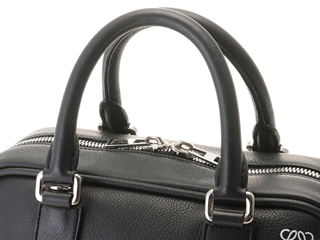 LOEWE　ロエベ　アマソナ75　ブラック　カーフ　301.30.L03　2wayハンドバッグ　2148103733482【207】