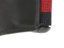 GUCCI　グッチ　GGスプリーム　ベルトバッグ　474293　ブラック　PVC/レザー【433】