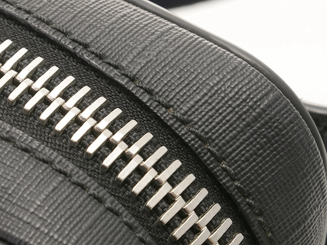 GUCCI　グッチ　GGスプリーム　ベルトバッグ　474293　ブラック　PVC/レザー【433】