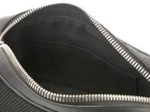 GUCCI　グッチ　GGスプリーム　ベルトバッグ　474293　ブラック　PVC/レザー【433】