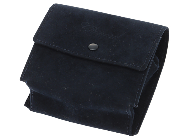 Chopard ショパール 20/4293 ハッピーダイヤモンド オーバル 18YG/革 ダイヤベゼル クオーツ レディース 腕時計(2148103734977)【200】C