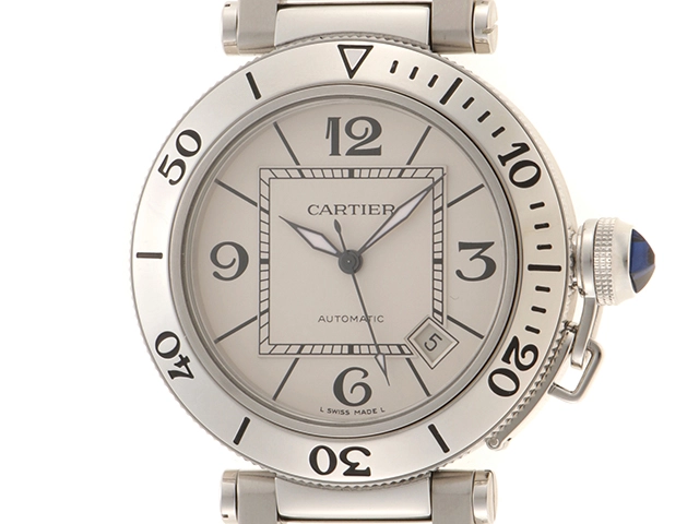 Cartier カルティエ パシャ シータイマー ブラック