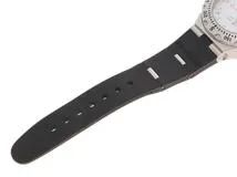 BVLGARI ブルガリ　ディエーゴ　スクーバ　レガッタ　クロノグラフ　SD40SRE　ホワイト　メンズ　自動巻き　ステンレスSS　ラバー　【436】　2148103736681