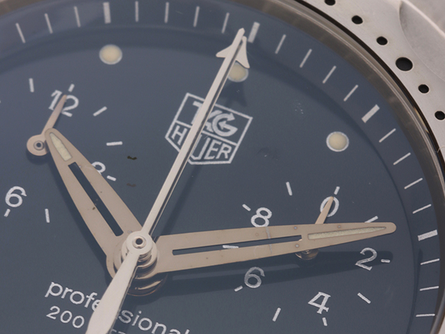 TAG HEUER タグホイヤー 腕時計 キリウム クロノグラフ SS ブラック