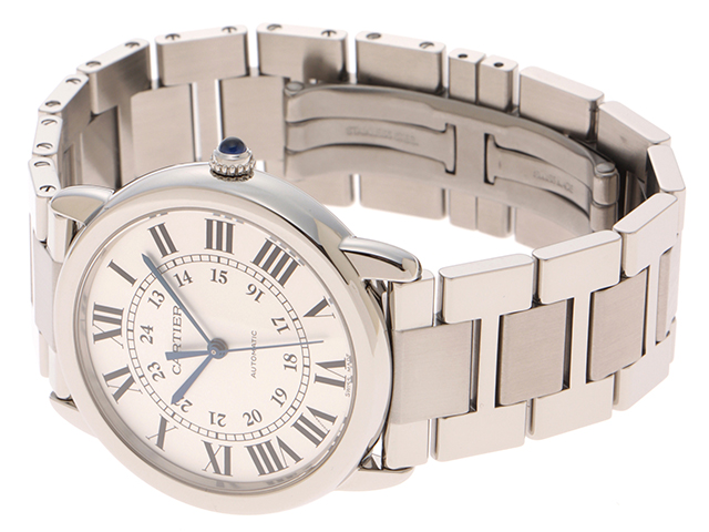 CARTIER カルティエ 時計 ロンドソロLM 自動巻き SS WSRN0012