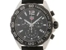 TAG HEUER タグホイヤー メンズ時計 フォーミュラ１ クロノグラフ CAZ1010.BA0842 ブラック文字盤  クォーツ【431】2148103739057 の購入なら「質」の大黒屋（公式）