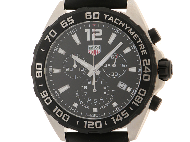 TAG HEUER タグ・ホイヤー フォーミュラ1 CAZ1010.FT8024 SS/ラバー 男性用クオーツ時計【473】  の購入なら「質」の大黒屋（公式）