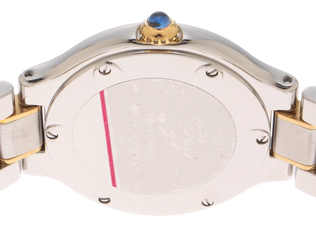 Cartier 　カルティエ　  マスト21 　　ヴァンティアンSM　　シルバー文字盤 　　ステンレススチール/ゴールドメッキ 　　W10073R6 　クオーツ　　レディース　　【436】　　2148103739415