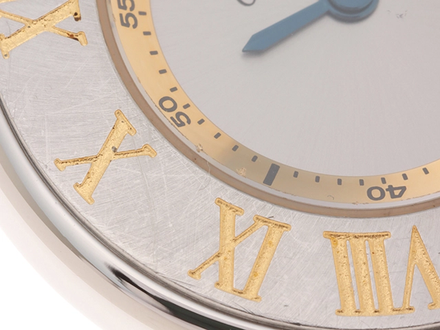 Cartier 　カルティエ　  マスト21 　　ヴァンティアンSM　　シルバー文字盤 　　ステンレススチール/ゴールドメッキ 　　W10073R6 　クオーツ　　レディース　　【436】　　2148103739415