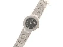 BVLGARI　ブルガリ　ブルガリ　ブルガリ　BB23SS　ブラック文字盤　SS　レディース腕時計【207】2148103739545
