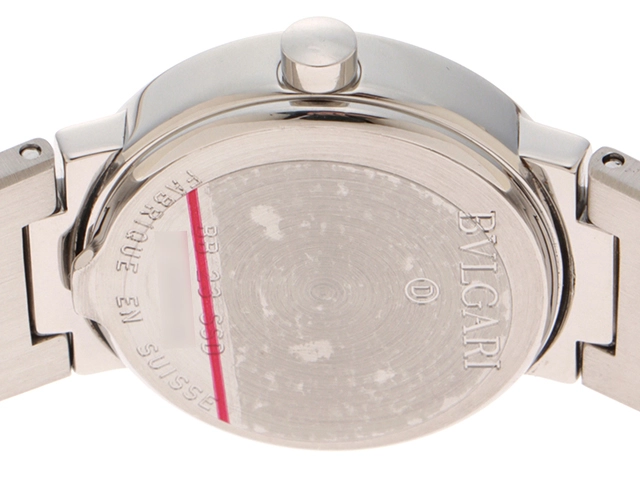 BVLGARI　ブルガリ　時計　ブルガリブルガリ　BB23SSD　ブラック文字盤　ステンレススチール　クォーツ　レディース