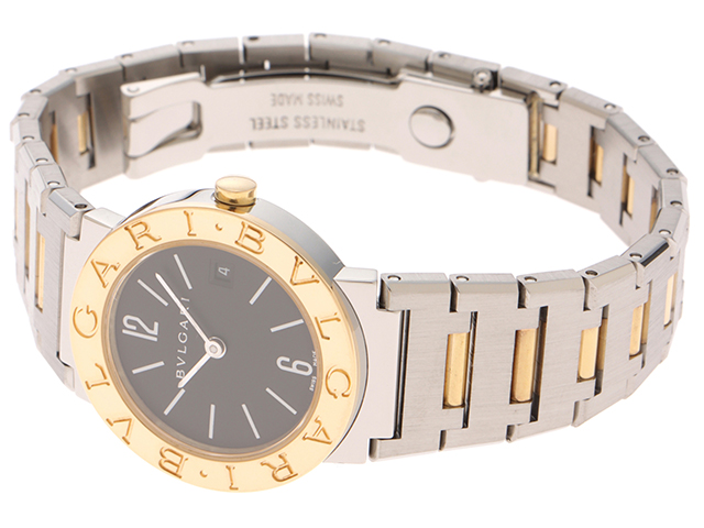 BVLGARI ブルガリブルガリ 腕時計 BB26SG 18KYGコンビモデル
