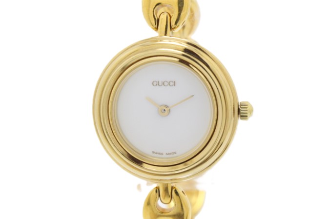 GUCCI グッチ チェンジベゼルウォッチ 11/12.2 GP/SS クォーツ