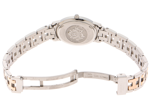HERMES エルメス クリッパーオーバル コンビ CO1.222【431