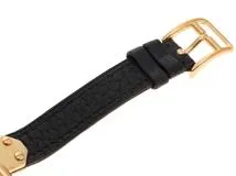 エルメス HERMES ケリーウォッチ KE1.201 ブラック文字盤 【436  