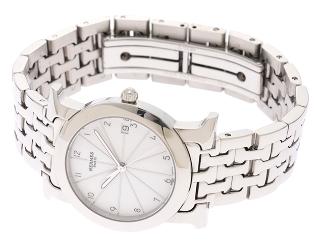 HERMES エルメス Hウォッチ ロンド ボーイズ腕時計 HR1.510
