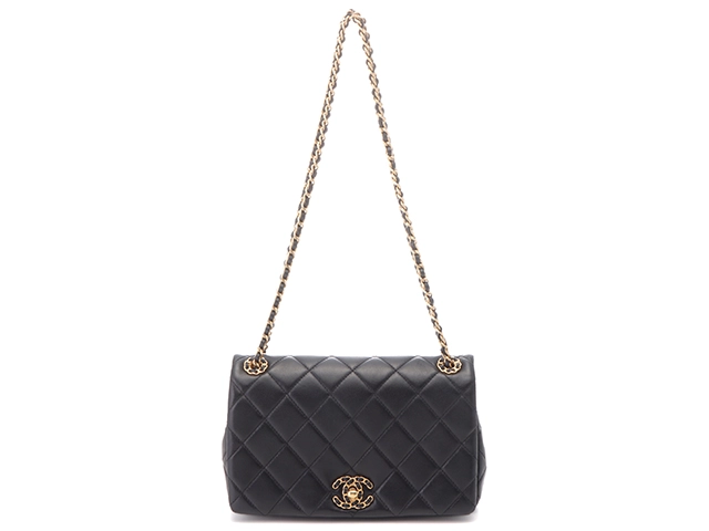 CHANEL シャネル マトラッセ23 ターンロックフルフラップWチェーンショルダーバッグ【431】2148103741210  の購入なら「質」の大黒屋（公式）