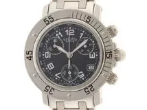 HERMES エルメス 腕時計 クリッパーダイバークロノ CL2.310 ブラック