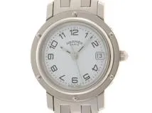 HERMES エルメス クリッパー CL4.210 SS レディース クォーツ 【436  
