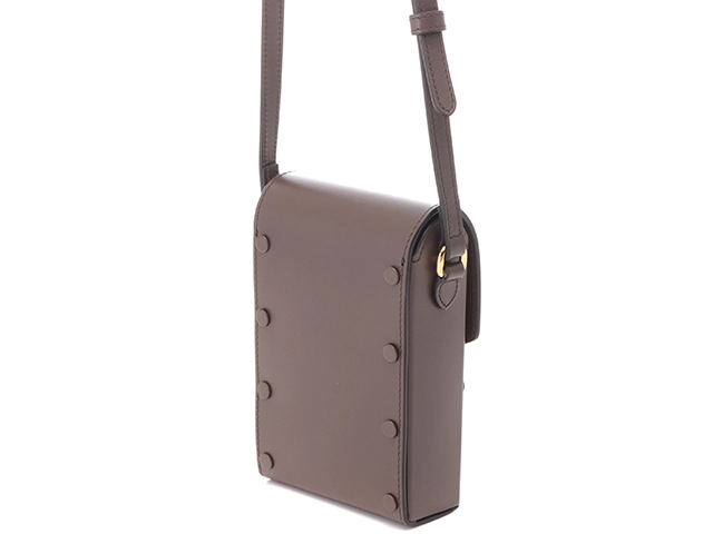 GUCCI　グッチ　ホースビット 1955 ミニバッグ　ダークブラウン　レザー　625615【431】2148103744662