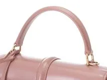 CELINE セリーヌ セーズ スモール ピンクベージュ レザー 2148103745904 【471】