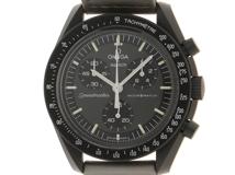 SWATCH スウォッチ 腕時計　MOONSWATCH MISSION TO MERCURY オメガコラボ　 グレー文字盤 バイオセラミック ナイロン S033A100 クォーツ【431】2148103748974