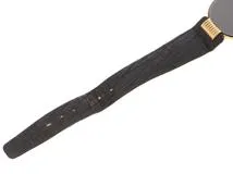 Dior ディオール 腕時計 バギラ GP/革 ブラック D46-153 クォーツ レディース 2148103748981 【200】