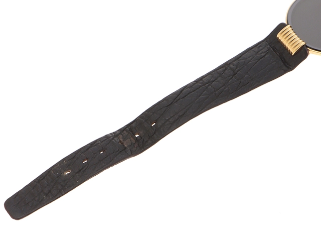 Dior ディオール 腕時計 バギラ GP/革 ブラック D46-153 クォーツ レディース 2148103748981 【200】