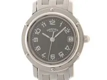 HERMES エルメス クリッパー CL4.210 SS レディース クォーツ