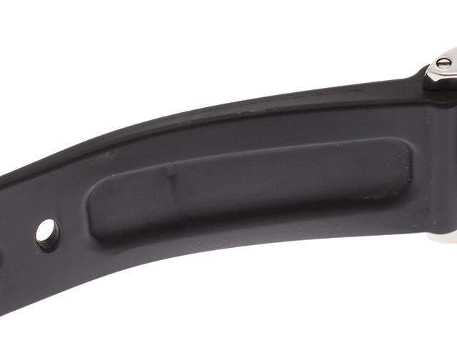 PANERAI パネライ 腕時計 2006年並行品 ルミノール パワーリザーブ PAM00090 ブラック文字盤 ステンレス/ラバーベルト 自動巻 【472】SJ