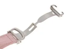 Cartier　カルティエ　パシャC・2005年クリスマス限定　W3108299　SS/レザー　女性用自動巻時計【473】